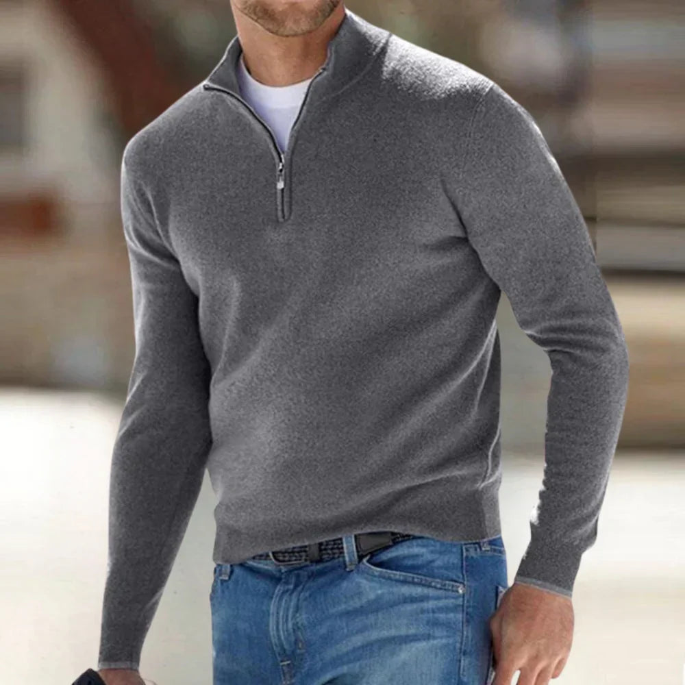 Santous Zip-Up Sweater