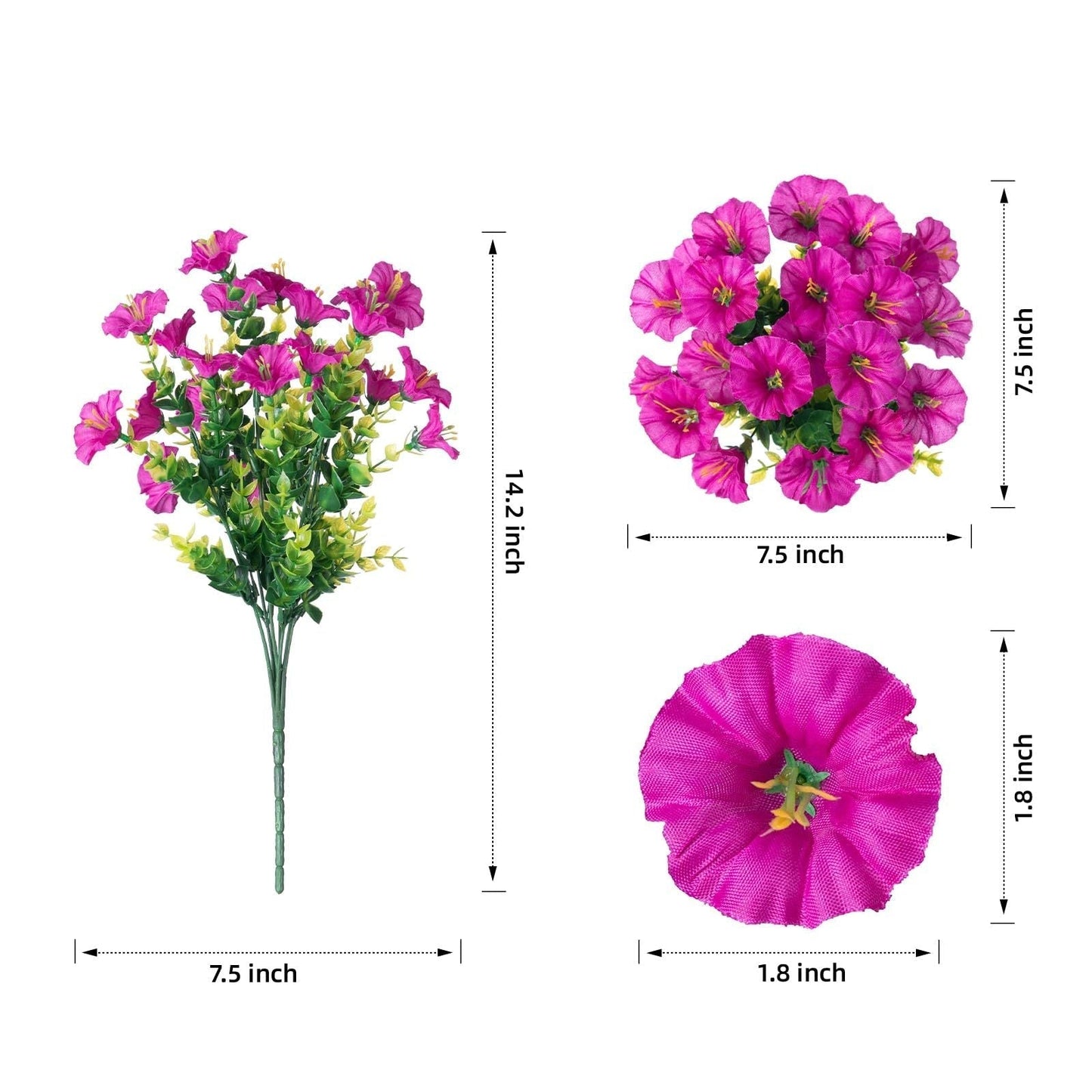 EverBloom – UV Resistant Artificial Petunias Flowers