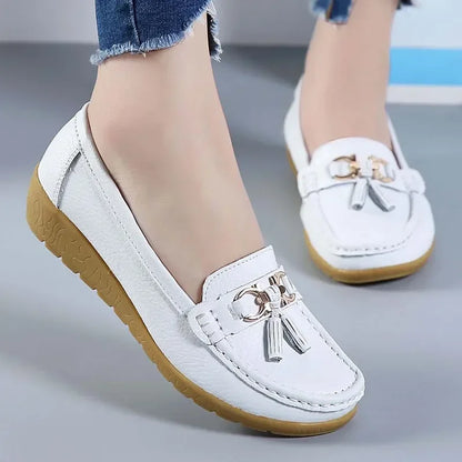 Orthopedic Leather Moccasin