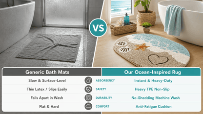 AquaCloud – Instant Dry Luxury Bath Mat