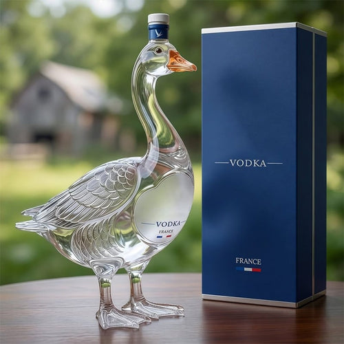 GooseCraft – 3D Sculpted Goose Vodka Bottle Collectible