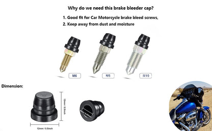 BrakeFlow – Universal One-Way Brake Bleeder Hose Kit