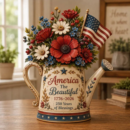 LibertyBloom – America 250th Anniversary Floral Keepsake