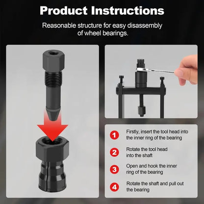 SteelGrip – Industrial Bearing Puller Tool Set