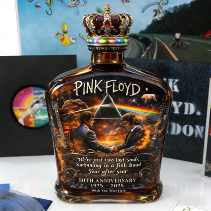 Pink Floyd – “Wish You Were Here” 50th Anniversary Collector’s Whiskey Bottle