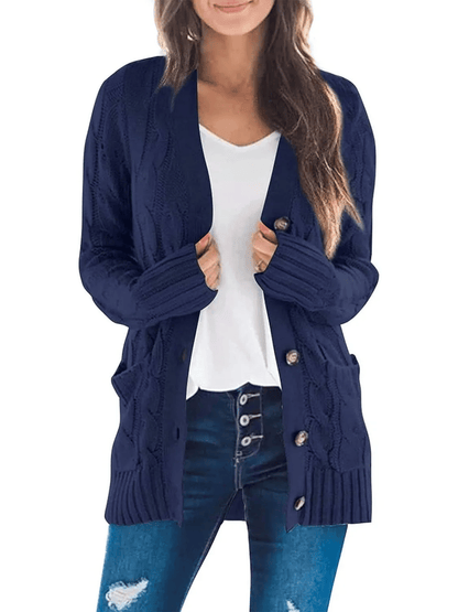Velora – Chic Button Down Cardigan