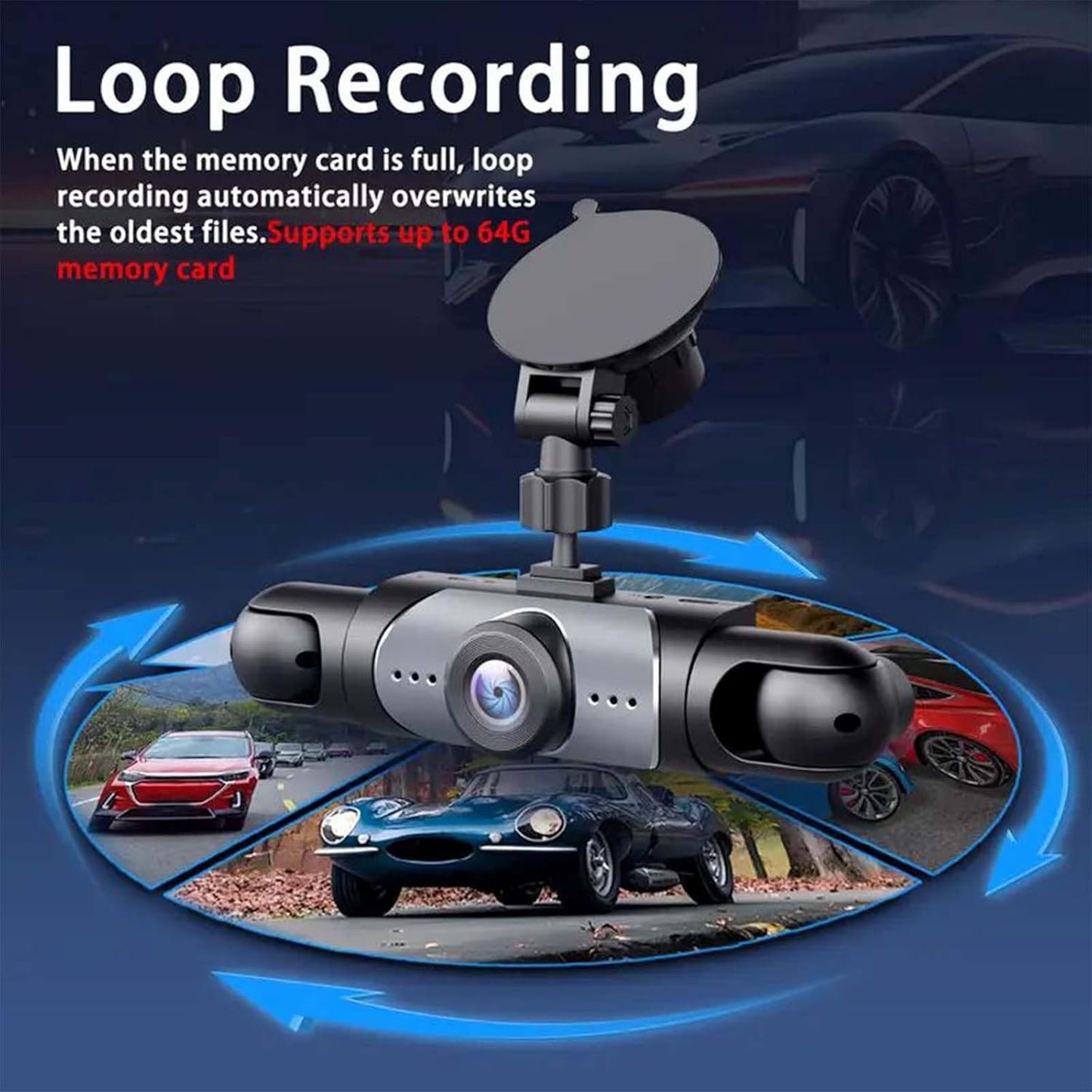 VistaDash – Full-View Car Dashcam System