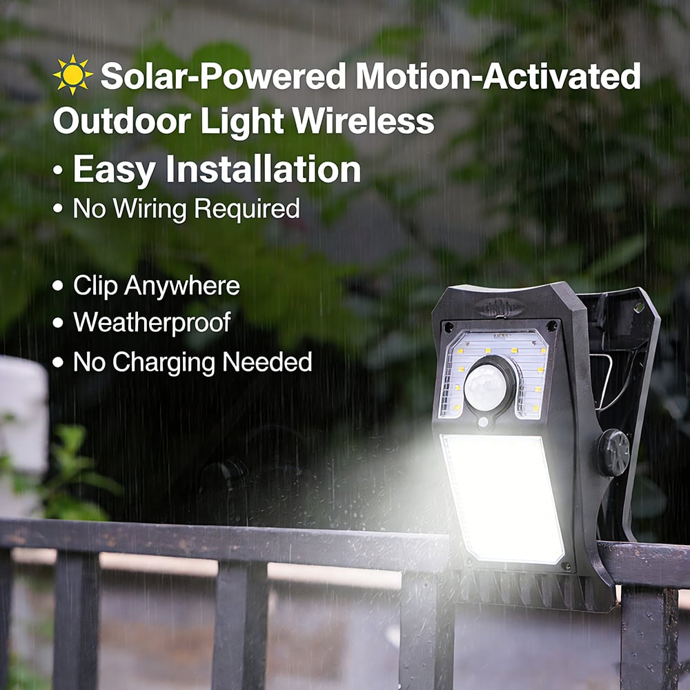 SunBeamPro – Outdoor Solar Motion Sensor Lights