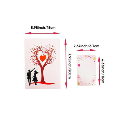 HeartTree – Romantic Surprise Pop-Up Card