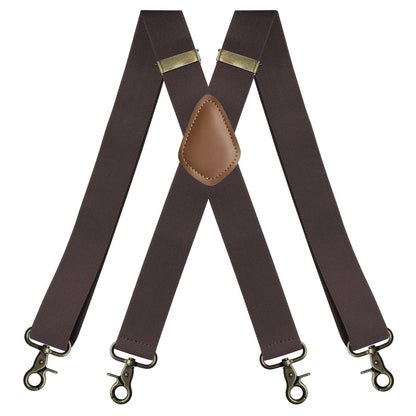 GentleHold – Premium Leather Suspenders for Men