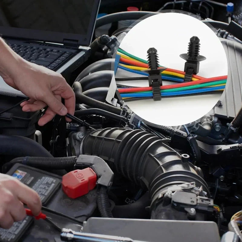 FixWire – Heavy-Duty Push Mount Cable Tie Kit
