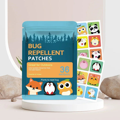 BuzzAway – Mosquito Repellent Stickers for Kids (36 Pack)