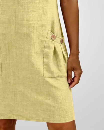 UrbanBreeze Zip – Everyday Cotton-Line Dress