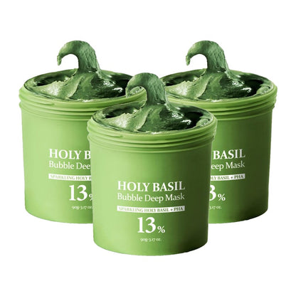 HerbaGlow – Holy Basil Bubble Deep Cleansing Mask