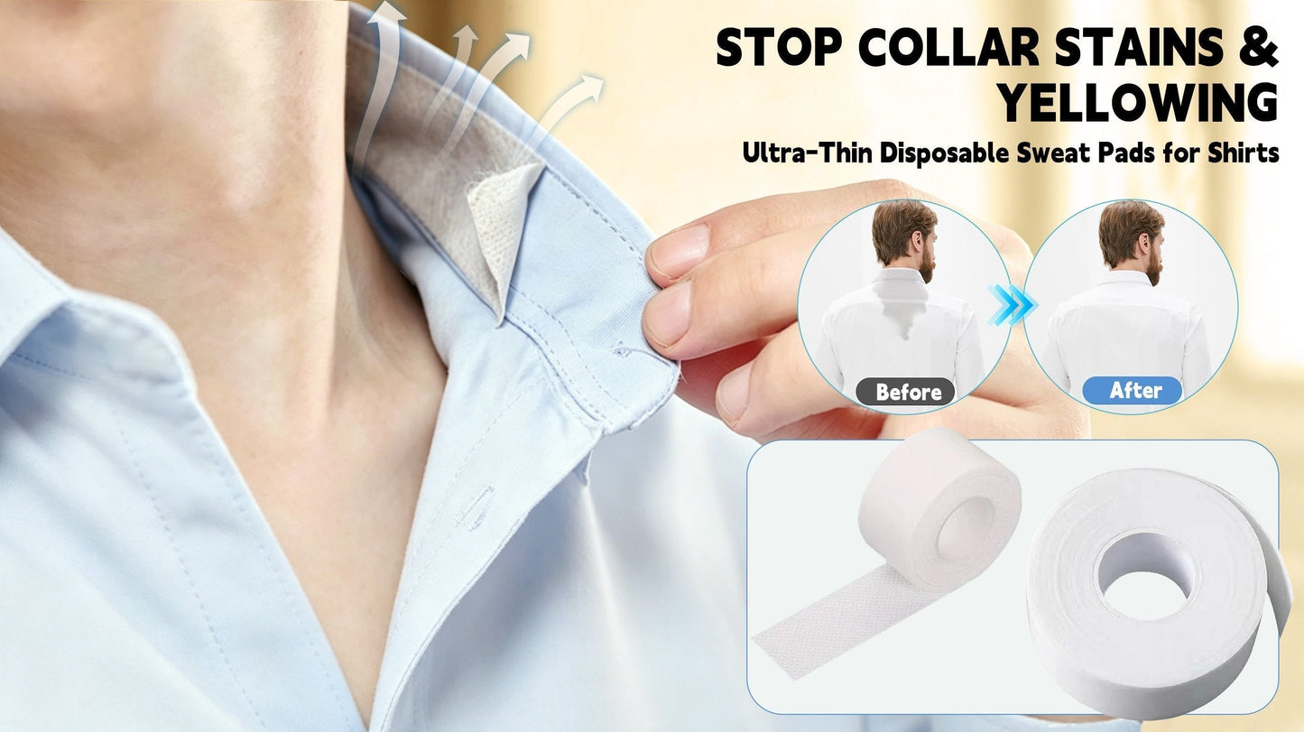 FreshGuard – Disposable Self-Adhesive Collar Protectors