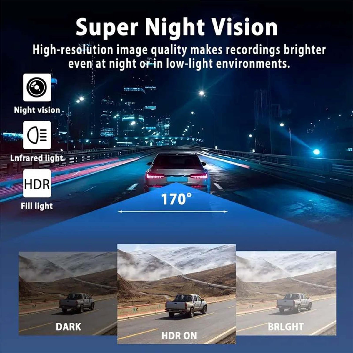VistaDash – Full-View Car Dashcam System