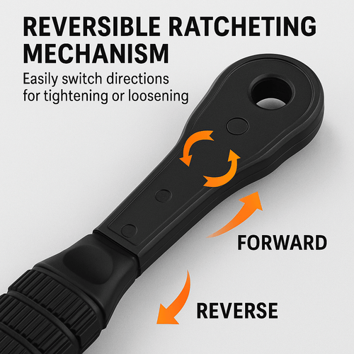 TorqueFlow – Dual Head Ratchet Wrench