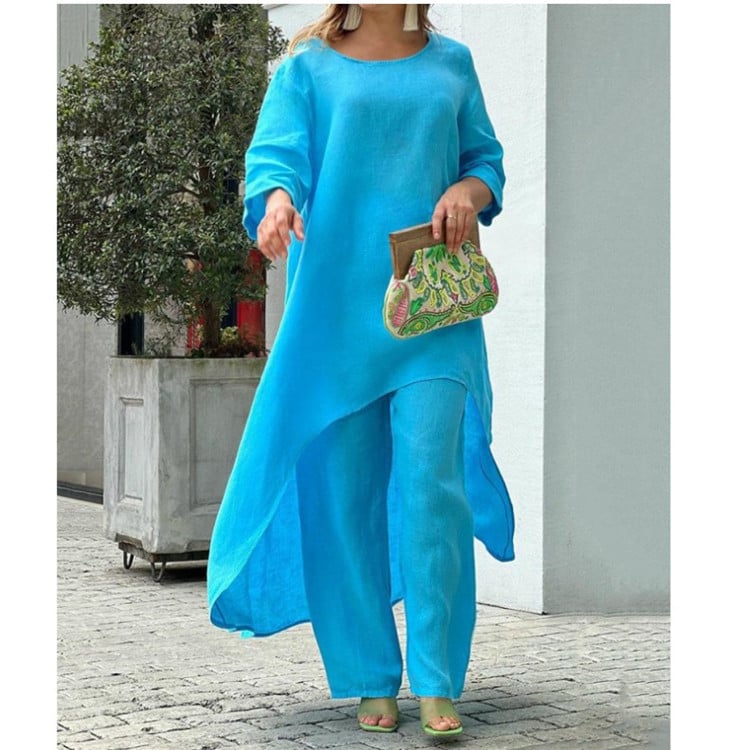 PureComfort Set – Round Neck Two-Piece Wear