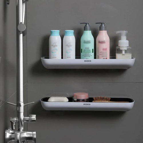 AquaHold – No-Drill Bathroom Storage Shelf