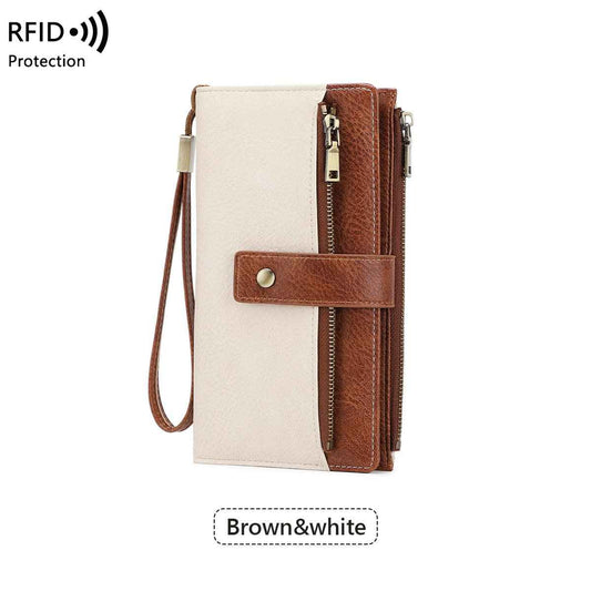 LumeFold – Multi-Compartment Compact Wallet