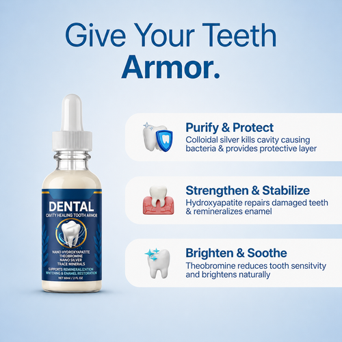 DentiGlow – Fluoride Free Tooth Repair Formula