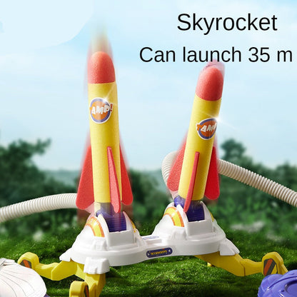 SkyStomp Rocket – Foot Launch Adventure Toy