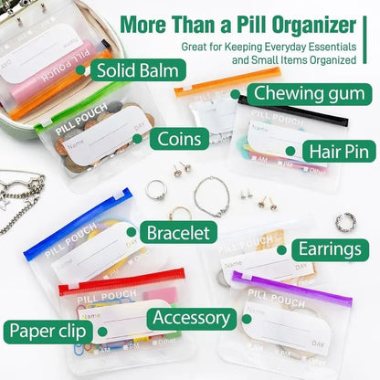 MediGuard – Waterproof Pill Pouch Organizer