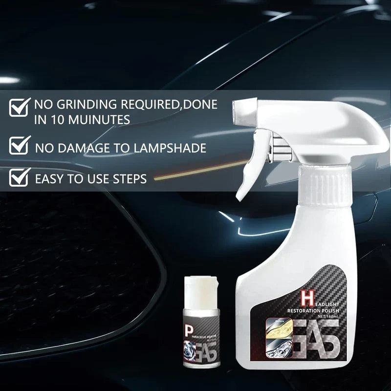 ShineOn - Headlight Renewal Spray – Drive Brighter, Safer