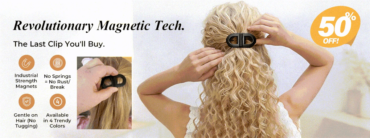 MagnaClip – Smart Magnetic Hair Clips