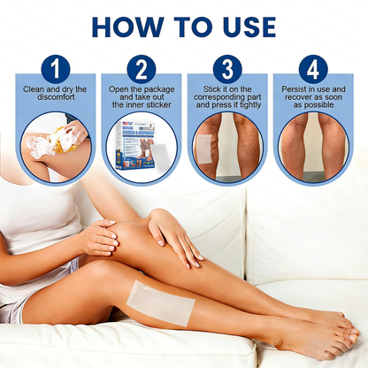 LegEase – Comfortable Vein Care Patch System