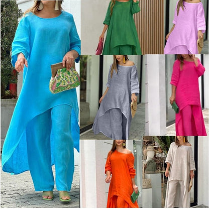 PureComfort Set – Round Neck Two-Piece Wear