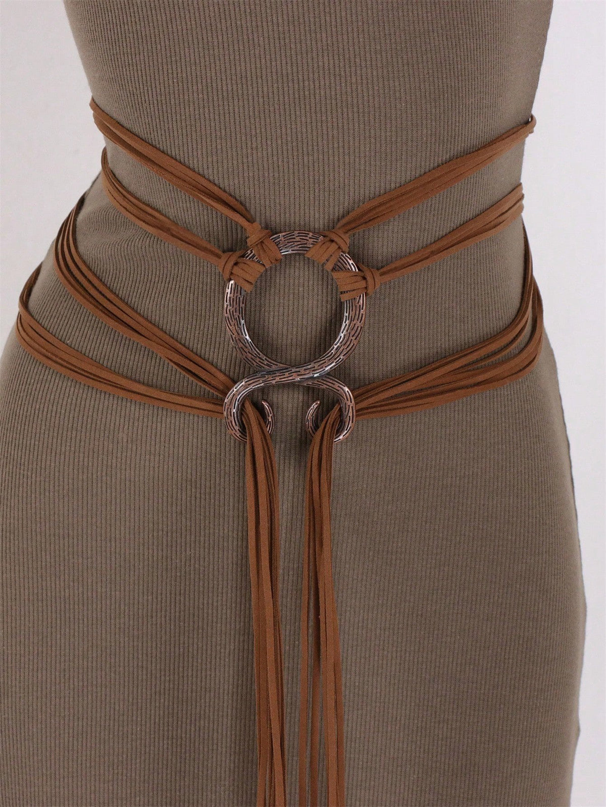 NordicForge – Viking Braided Leather Belt Set