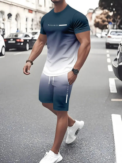 AeroFit - Men’s Gradient 2-Piece Set Tracksuit