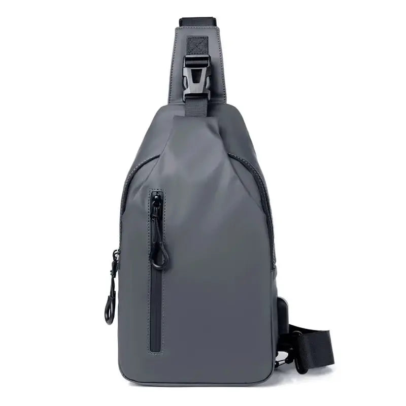 SyncPack™ – Waterproof Crossbody Bag with USB Port