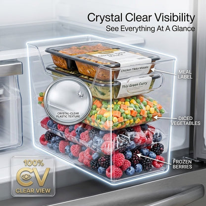 LumeFrost – Stackable Pantry & Cold Storage Bins