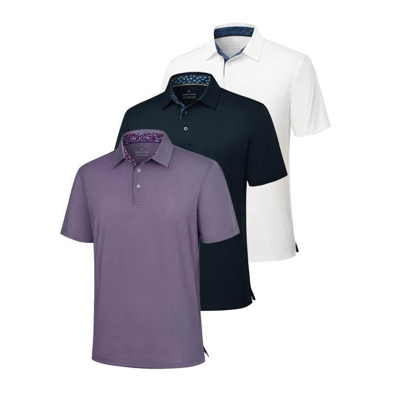 FitCore – 3-Pack Men’s Polo Shirts