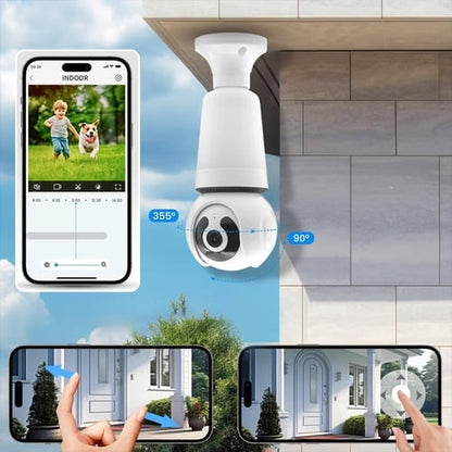 LumiGuard – Wireless Smart Bulb Security Camera