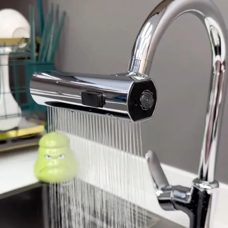 FlowEase - Modern Waterfall Sink Attachment