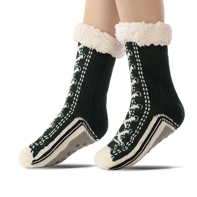 ToastyToes - Non-Slip Fleece Slipper Socks