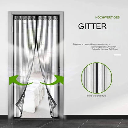 BreezeLock – Magnetic Mesh Fly Protection Door