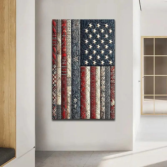 DiamondCraft – American Flag DIY 5D Diamond Painting Kit