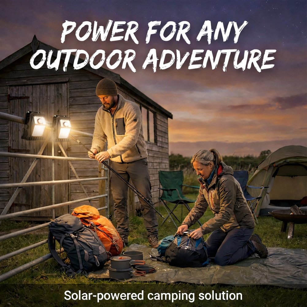 SunBeamPro – Outdoor Solar Motion Sensor Lights