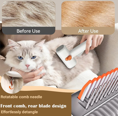PawGroom – Self-Detangling Pet Brush & Comb