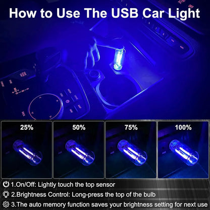 MoodBeam - Touch-Activated USB Light