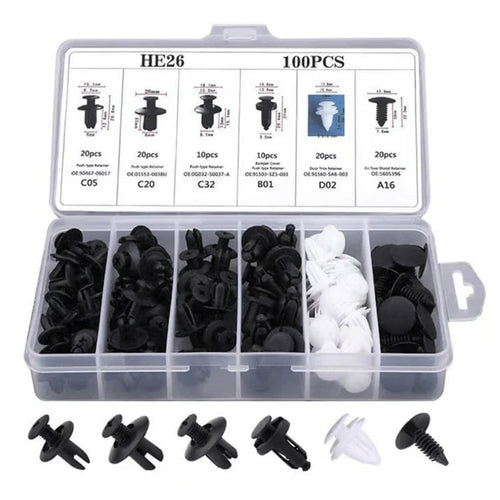 SnapRivet – Auto Clip Kit Universal Fit Repair Set