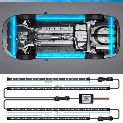 GlowRide – Flexible RGB Underbody LED Strip Lights