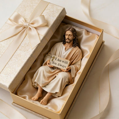 BlessedAura – Handcrafted Jesus Reminder Statue