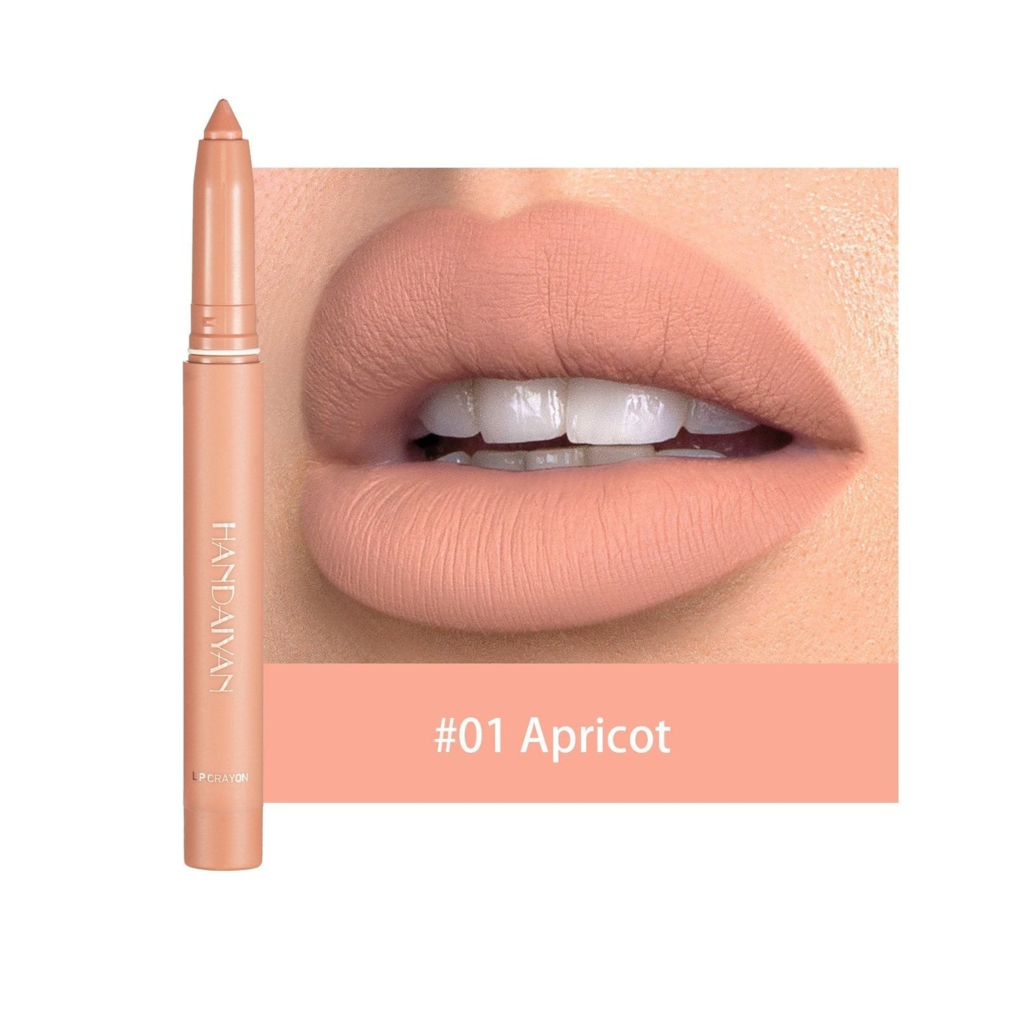 VelvetEase – Matte Lipstick Pencil Set
