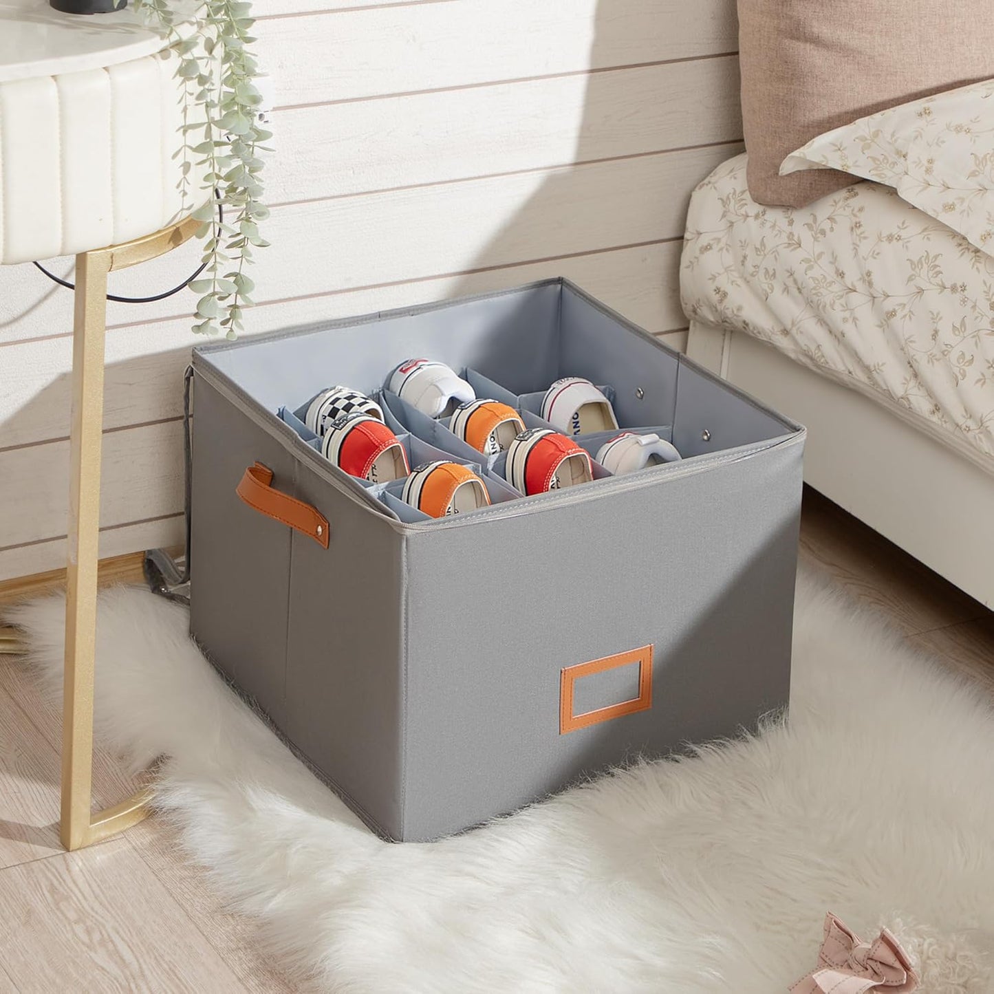 SoftStore – Collapsible Fabric Shoe Organizer Box