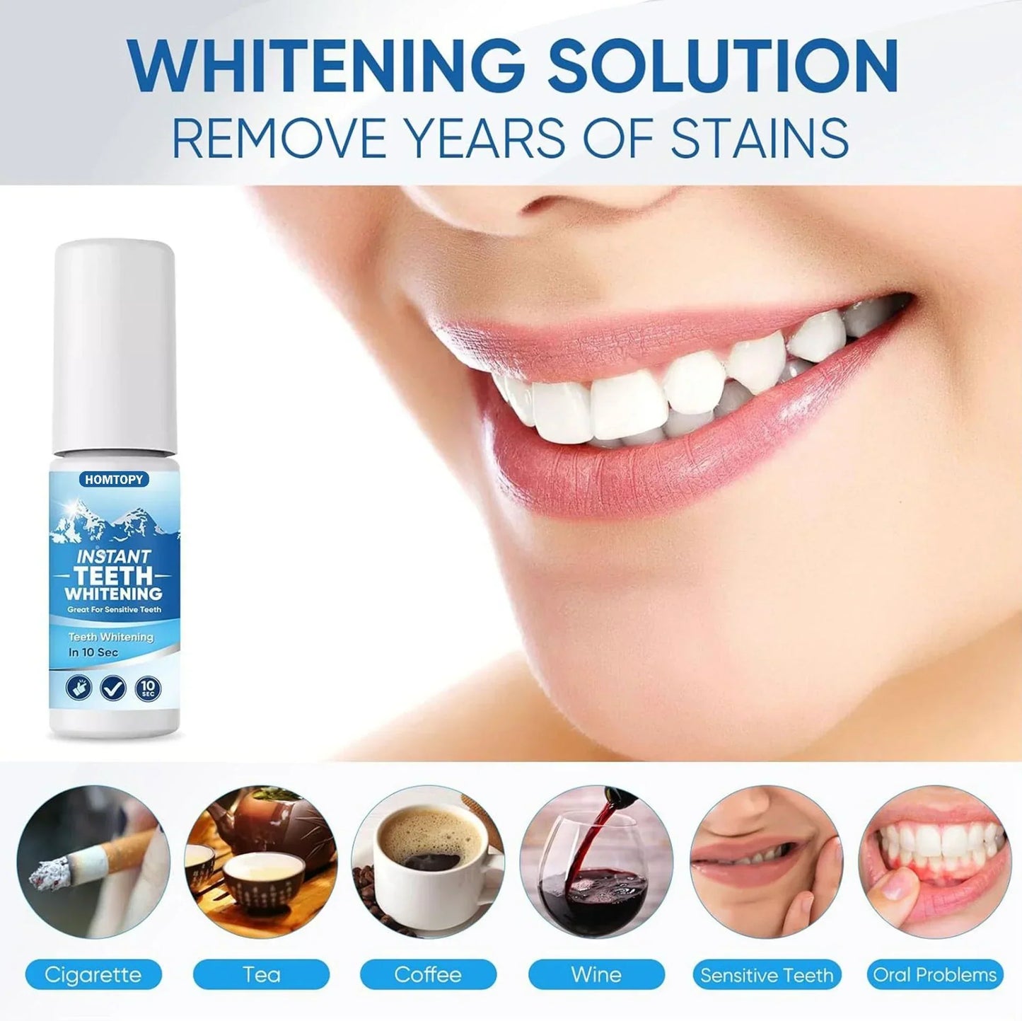 SmileBright- Instant Teeth Whitening Pigment
